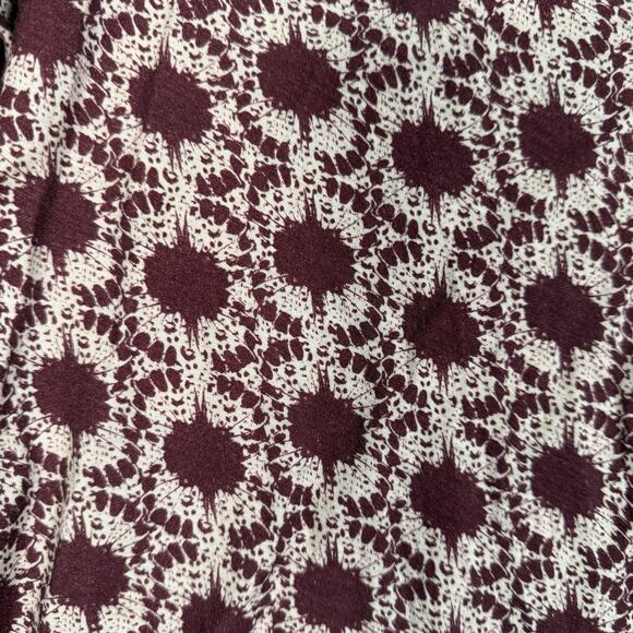 Nation LTD Women's Top Judith Yoked Tee Ikat V-neck Short Sleeve Size Small - Picture 3 of 8